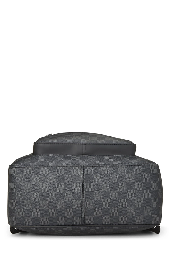 Black Damier Graphite Josh Backpack, , large image number 4