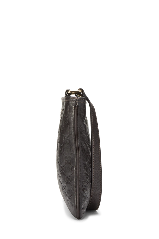 Brown Guccissima Flat Messenger Small, , large image number 2