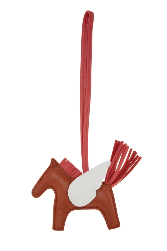Multicolor Milo Leather Rodeo Pegase Bag Charm PM, , large image number 0