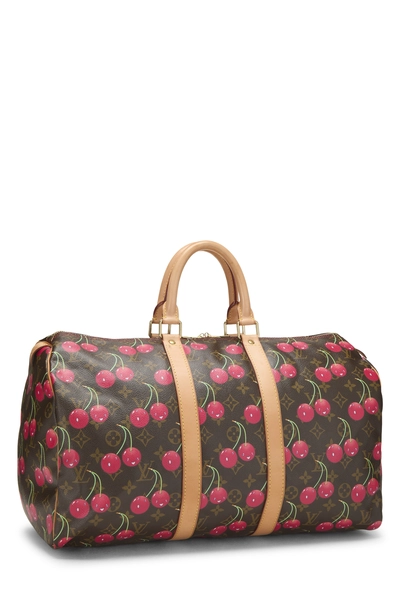 Louis Vuitton Takashi Murakami x Louis Vuitton Monogram Cerises Keepall 45 — photo 2