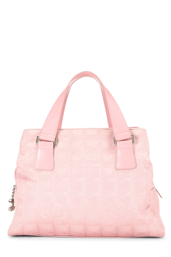Pink Nylon Travel Line Handbag, , large image number 0