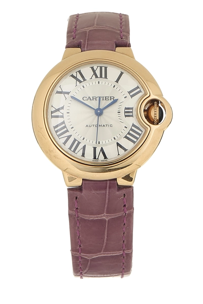 Rose Gold Balloon Bleu de Cartier Watch 33mm