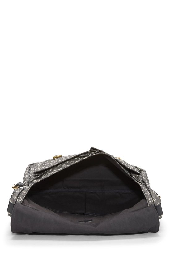 Black Monogram Mini Lin Sac Maman, , large image number 5