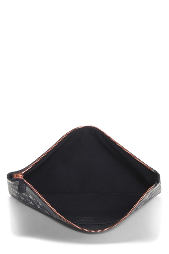 Navy Monogram Upside Down Pochette Apollo GM, , large image number 3
