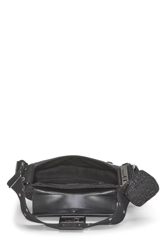 Black Diorissimo Canvas Street Chic Columbus Shoulder Bag, , large image number 5