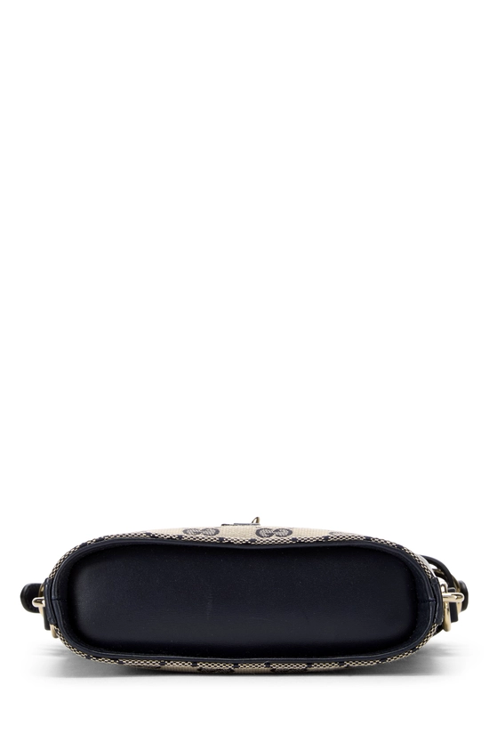 Navy Original GG Canvas Bucket Shoulder Bag Mini, , large image number 4