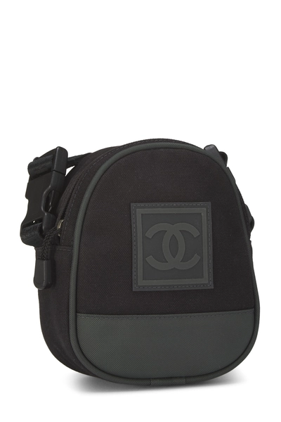 Chanel Green Canvas Sportline Crossbody Small — photo 2
