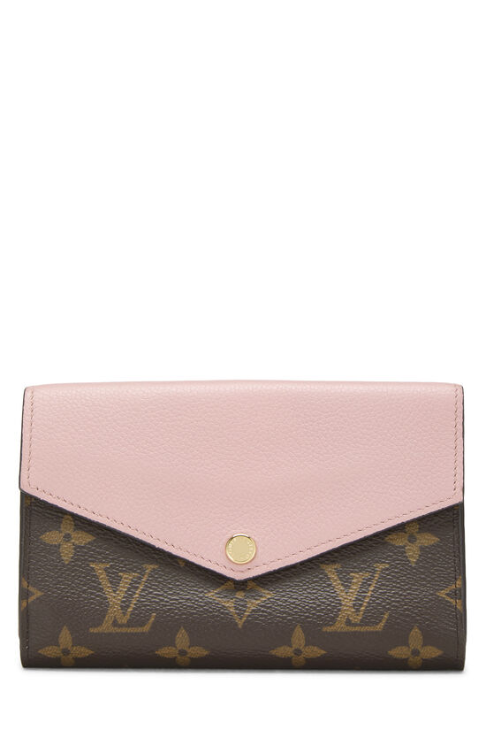 Pink Monogram Canvas Pallas Compact Wallet, , large image number 0