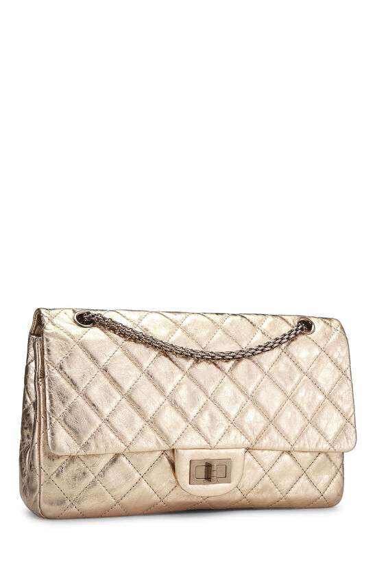 Chanel Gold Quilted Lambskin 2.55 Reissue Flap 227 Q6BAEX1IVB001  