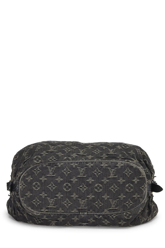 Louis Vuitton Monogram Denim Mahina XS - Black Hobos, Handbags