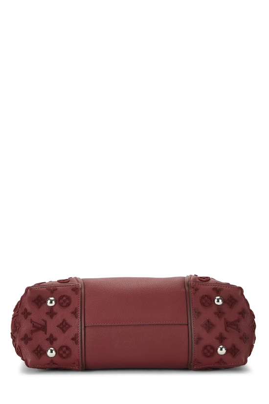 Burgundy Veau Cachemire Tote W PM, , large image number 4