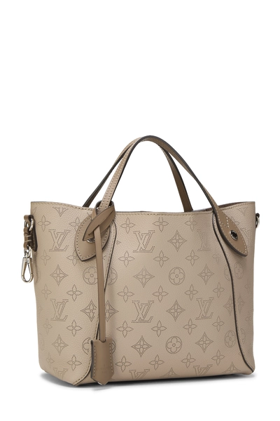 Beige Monogram Mahina Hina PM, , large