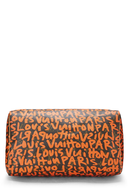 Stephen Sprouse x Louis Vuitton Orange Graffiti Speedy 30, , large image number 5