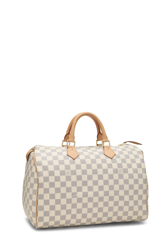 Damier Azur Speedy 35, , large image number 1