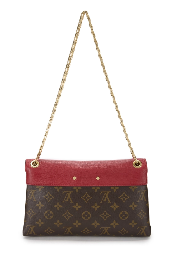 Red Monogram Canvas Pallas Chain Bag, , large image number 3