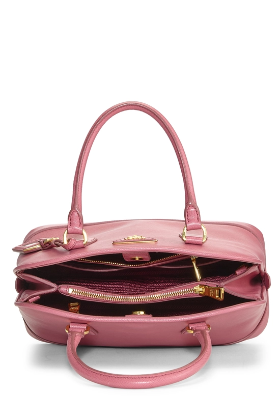 Pink Saffiano Convertible Dome Handbag, , large image number 5