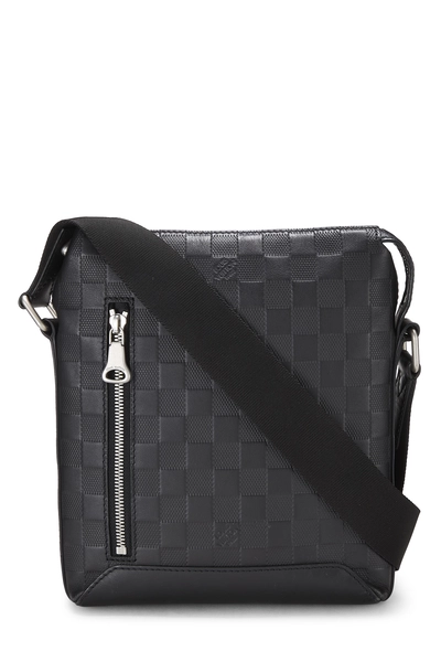 Louis Vuitton Black Damier Infini Discovery Messenger BB — photo 1