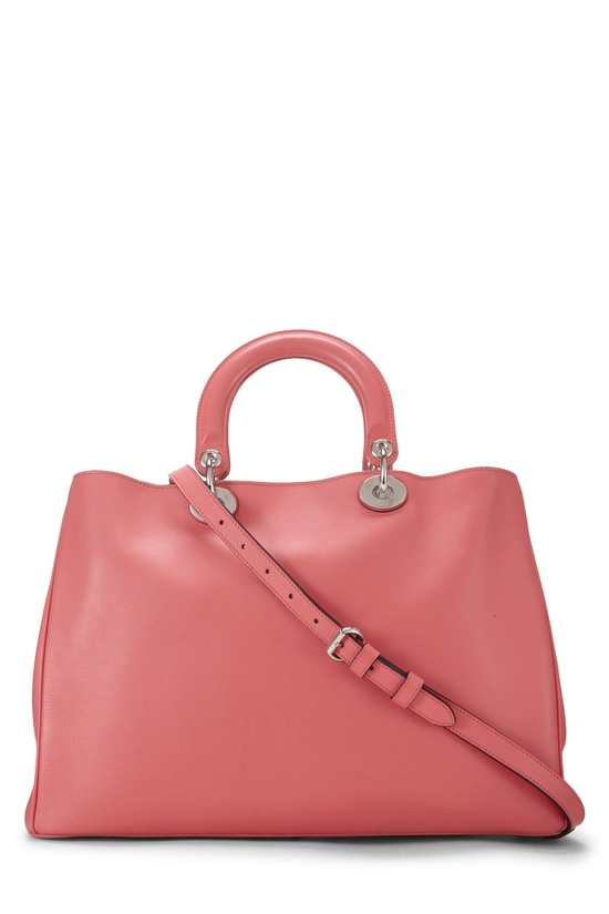Pink Leather Diorissimo Large, , large image number 3