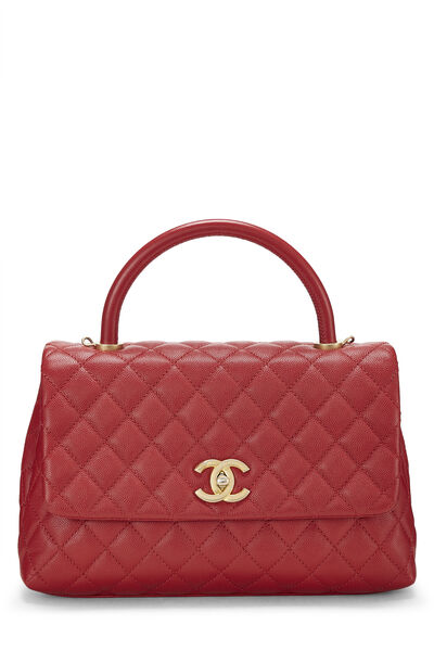 Red Caviar Coco Handle Bag Medium