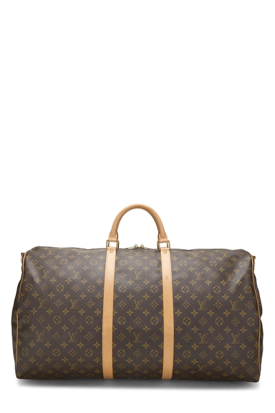 Monogram Canvas Keepall Bandouliere 60