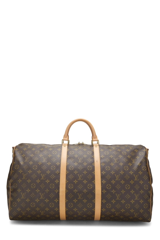 Monogram Canvas Keepall Bandouliere 60, , large image number 0