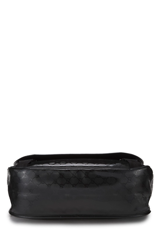 Black GG Imprime Buckle Flap Messenger Large, , large image number 4