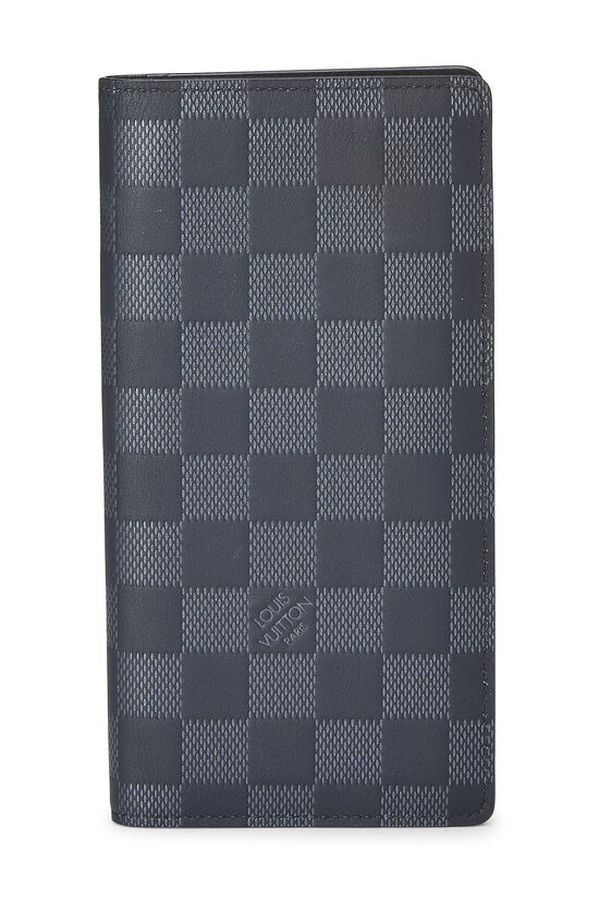Navy Damier Infini Brazza Continental Wallet, , large image number 0