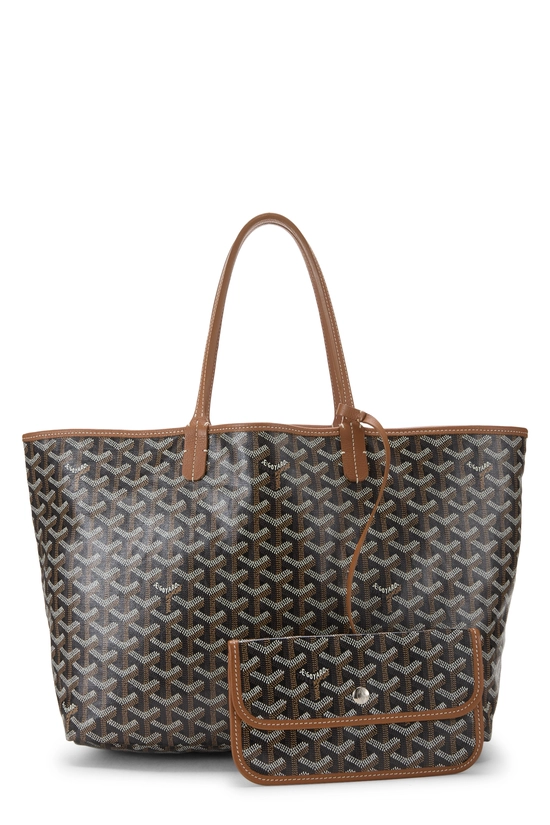 Brown Goyardine Canvas Saint-Louis PM, , large image number 3