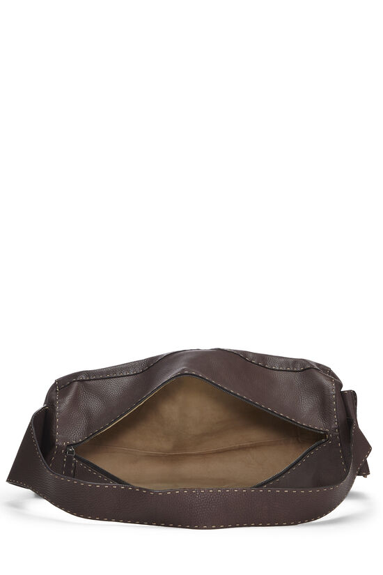 Leather weekend bag Fendi Brown in Leather - 23434499