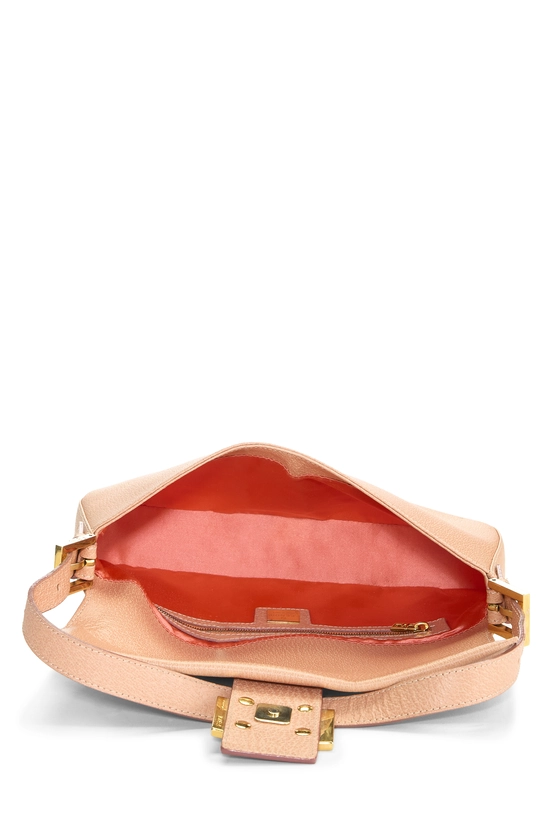 Pink Leather Baguette, , large image number 5