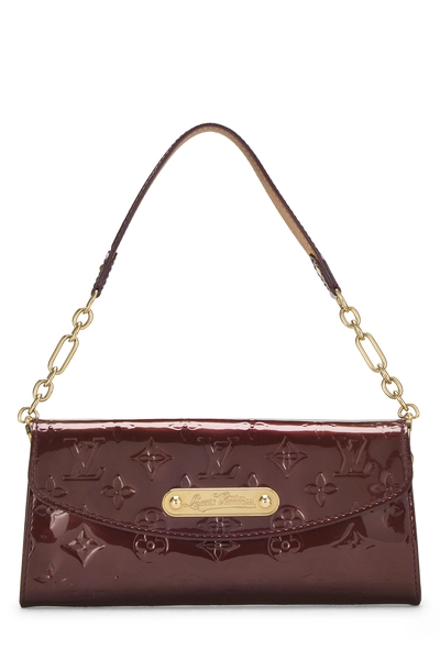 Burgundy Vernis Sunset Boulevard Shoulder Bag