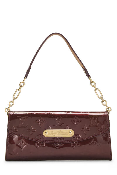 Burgundy Vernis Sunset Boulevard Shoulder Bag