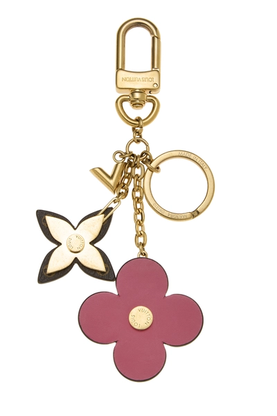 Multicolor Blooming Flowers Bag Charm, , large