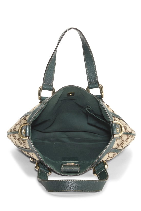 Green Original GG Canvas D-Ring Abbey Hobo Small, , large image number 5