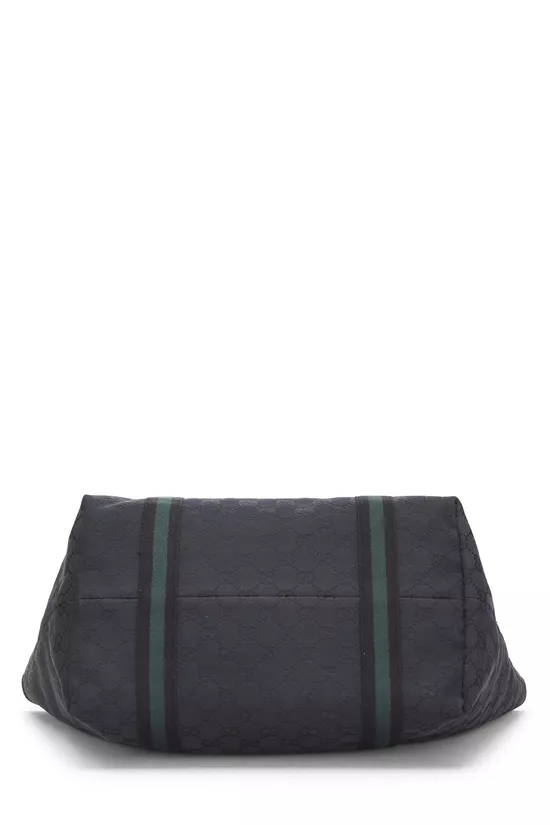 Black Original GG Canvas Jolicoeur Tote Large, , large image number 4