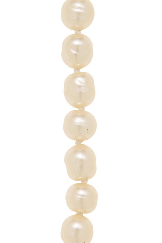 Gold Faux Pearl Necklace, , large image number 1
