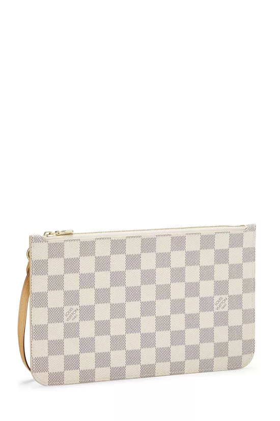 Damier Azur Neverfull Pouch MM NM, , large image number 1