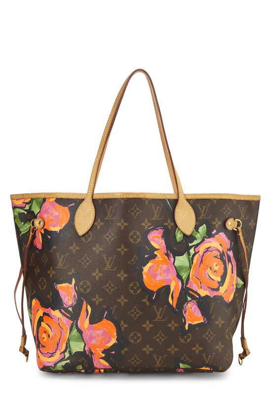 Stephen Sprouse x Louis Vuitton Monogram Canvas Roses Neverfull MM, , large image number 0