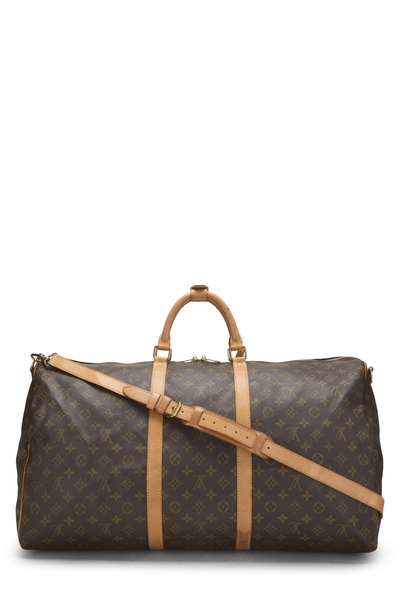 Monogram Canvas Keepall Bandouliere 60, , large