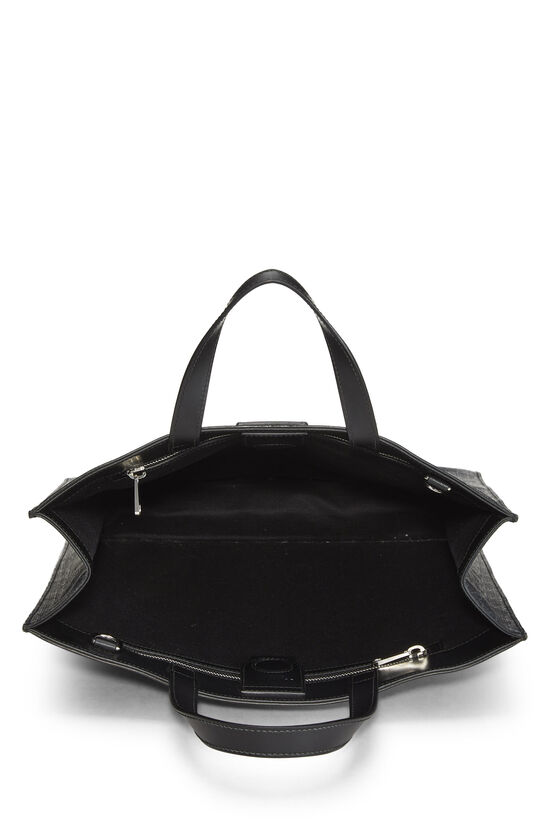 Black GG Supreme Canvas Tote, , large image number 5