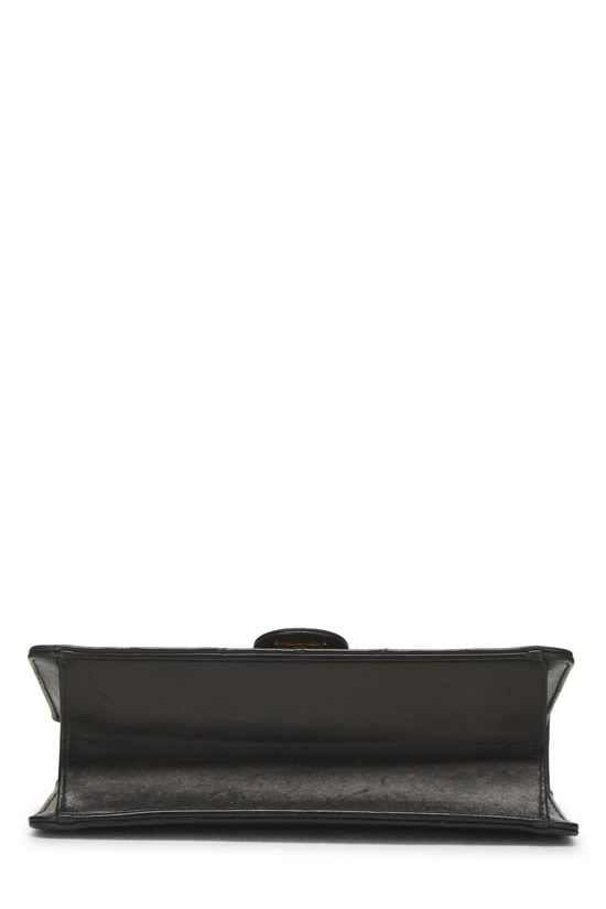 Black Quilted Lambskin Ex Flap Small, , large image number 4
