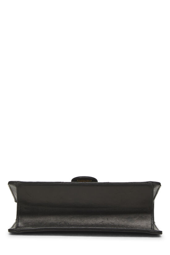Black Quilted Lambskin Ex Flap Small, , large image number 4