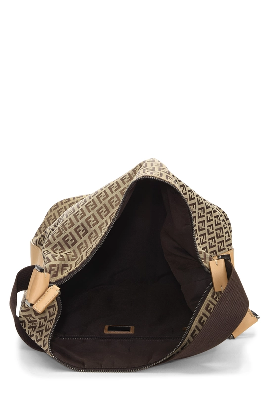 Brown Zucchino Shoulder Bag, , large image number 5