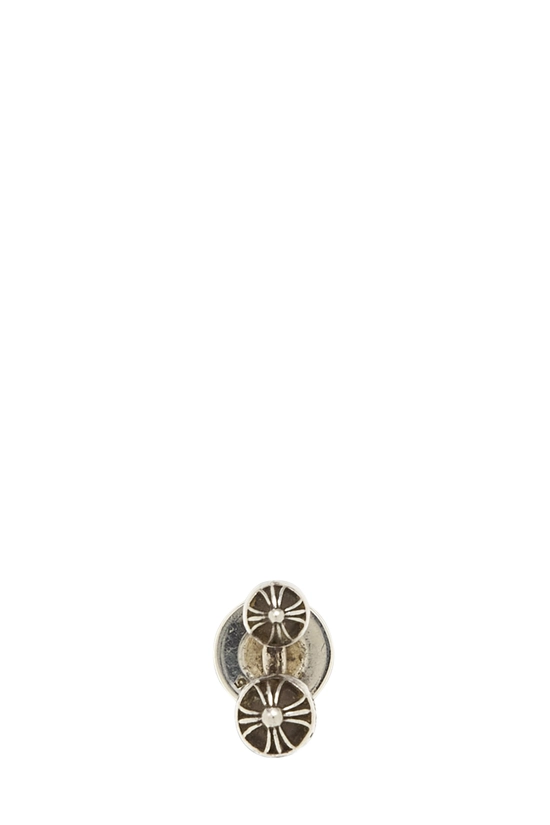 Sterling Silver Filigree Cross Ball Stud Earring, , large image number 0