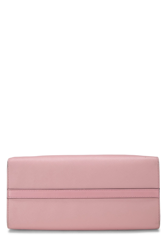 Pink Saffiano Convertible Handbag, , large image number 4