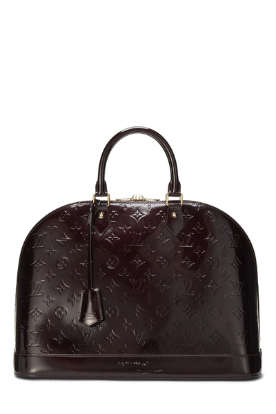 Louis Vuitton Amarante Monogram Vernis Alma GM