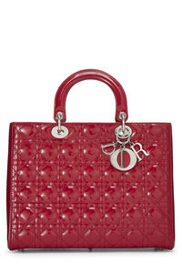 Louis Vuitton - Red Patent Leather Monogram Embossed Vernis Rosewood –  Current Boutique