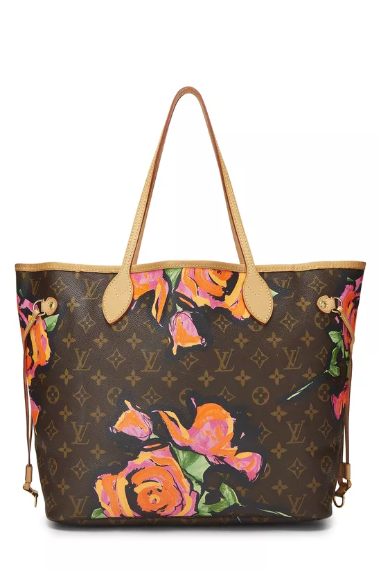 Stephen Sprouse x Louis Vuitton Monogram Canvas Roses Neverfull MM, , large image number 3