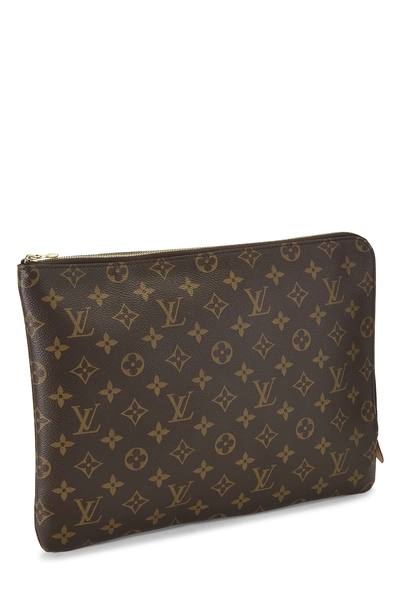 Monogram Canvas Pochette Documents PM, , large
