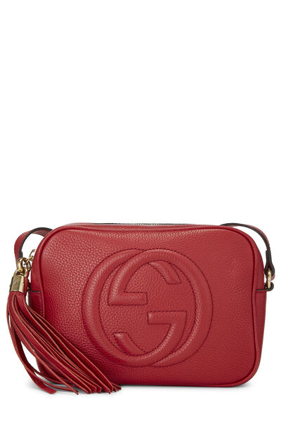 Red Grained Leather Soho Disco 